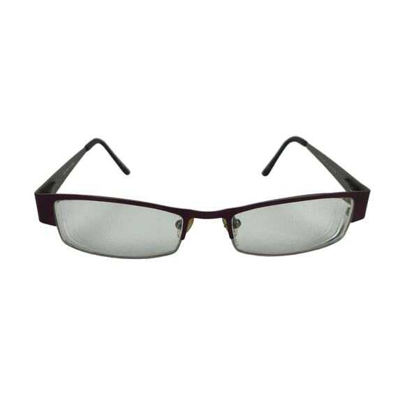 Scott Harris Europa SH-215 #2 Purple Eyeglass Frames 50-16 + Case Discontinued - Picture 1 of 8
